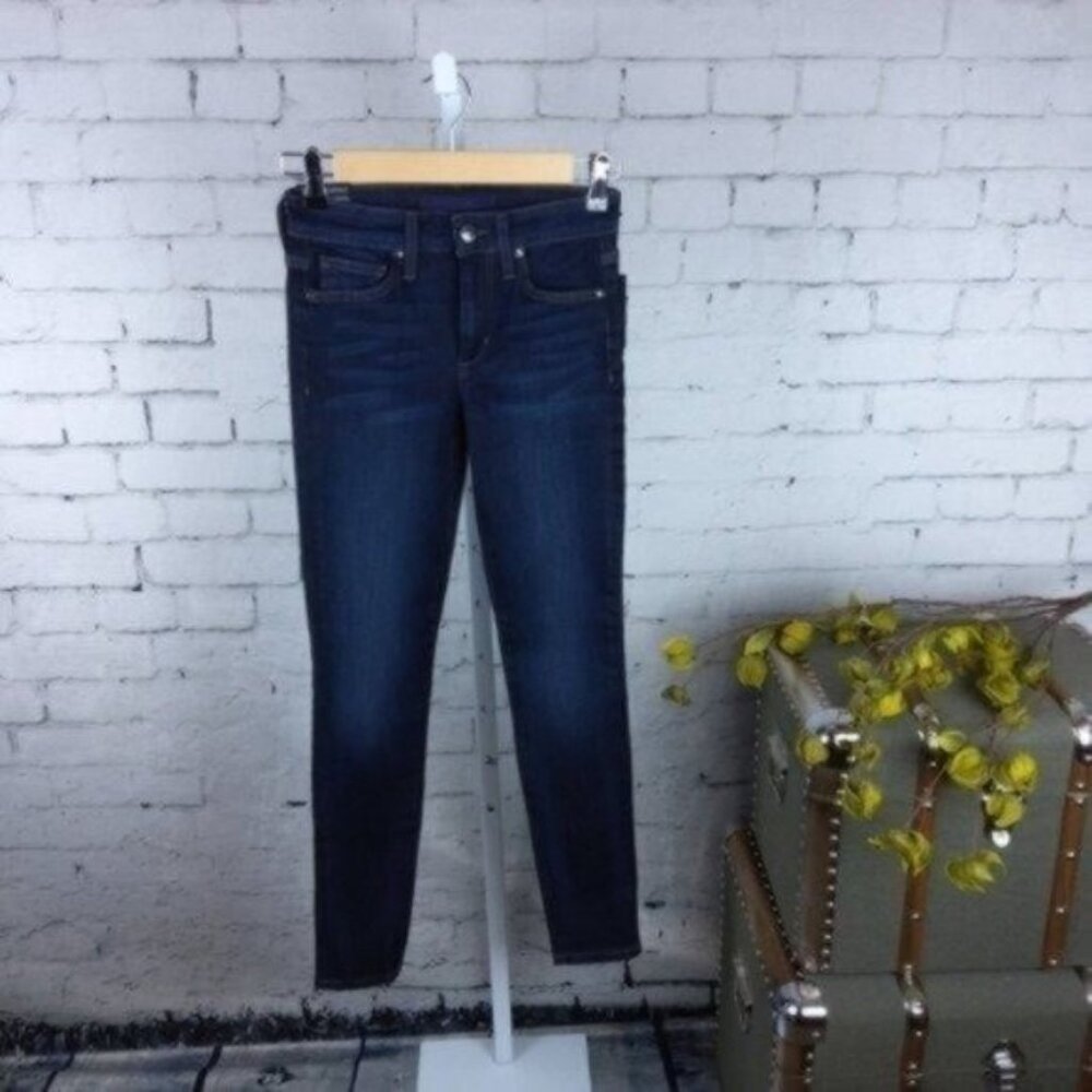 Joe's Jeans Dark Wash Skinny Ankle Jeans Blue Size 23